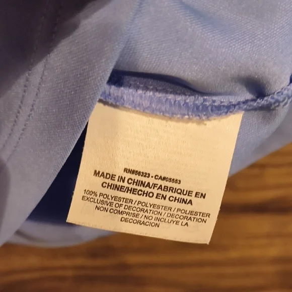 Nike Golf Women's Dri-FIT Sleeveless Polo Shirt - Silky Periwinkle Blue - Size M - Picture 8 of 9